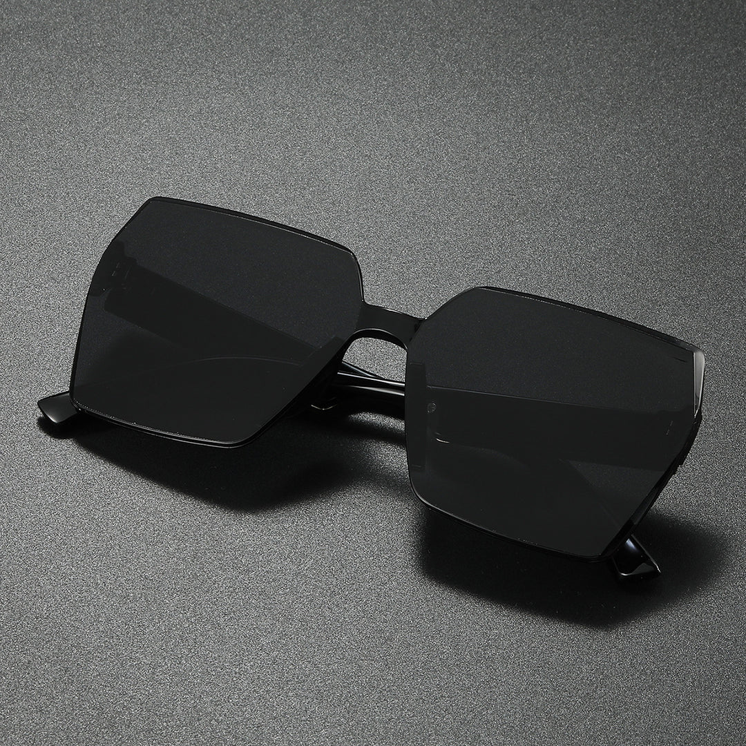 Luxurious Oversized Hexagonal Sunglasses Kalsten