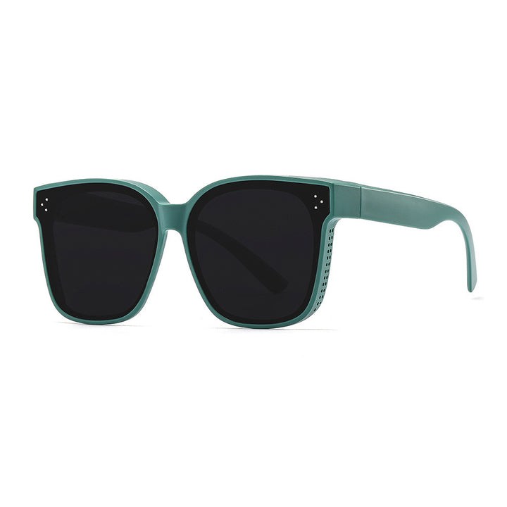 Women's fashionable square sunglasses with UV protection and comfortable temples Kalsten