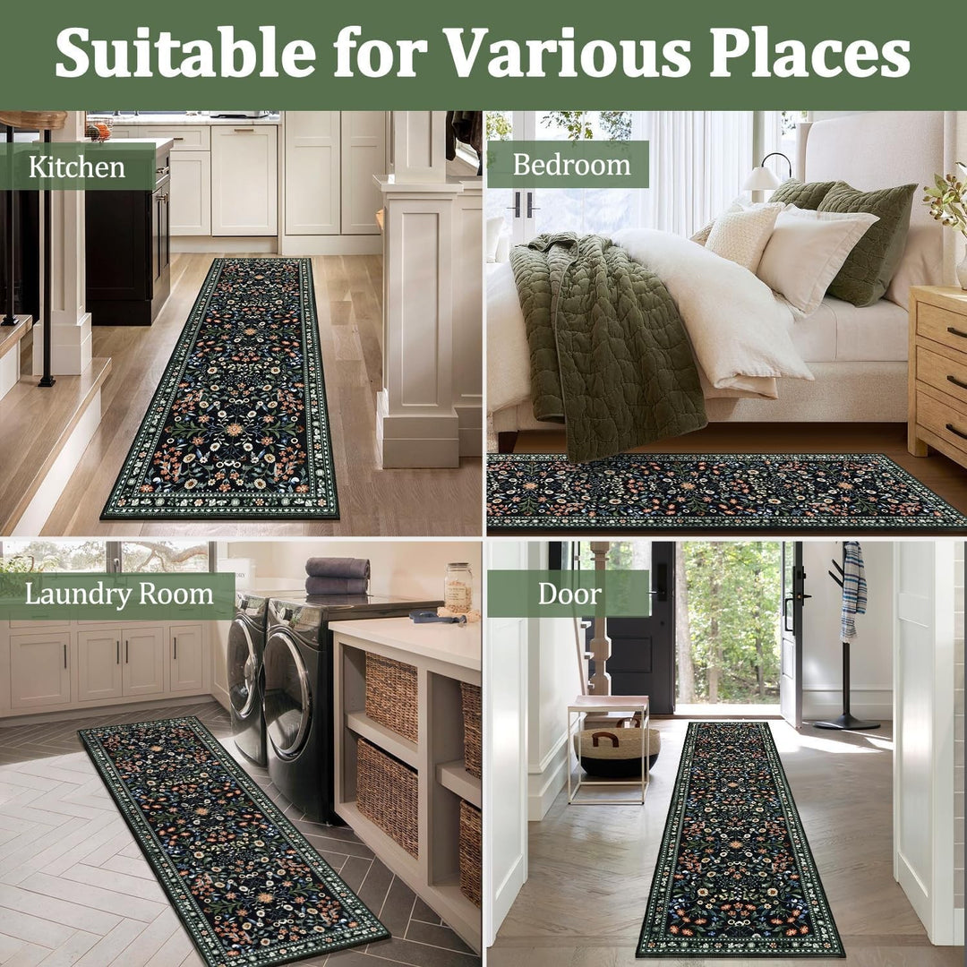 Elegant Textured Runner Mat