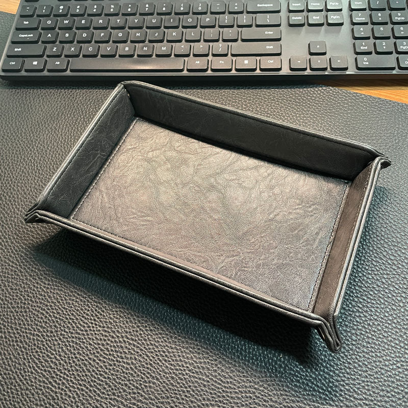 Stylish Leather Organizer Tray kalsten