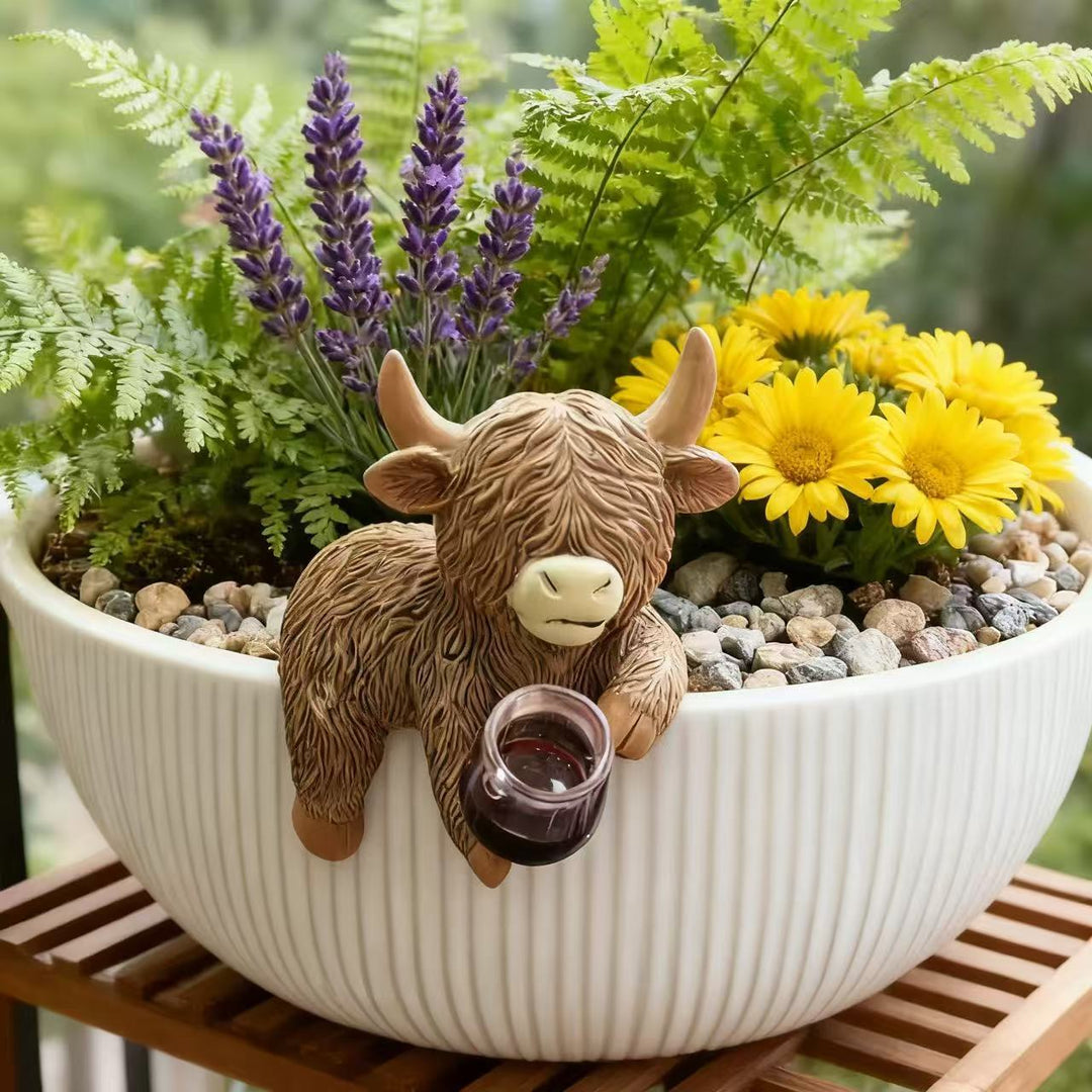 Decorative Highland Cattle Figure Kalsten