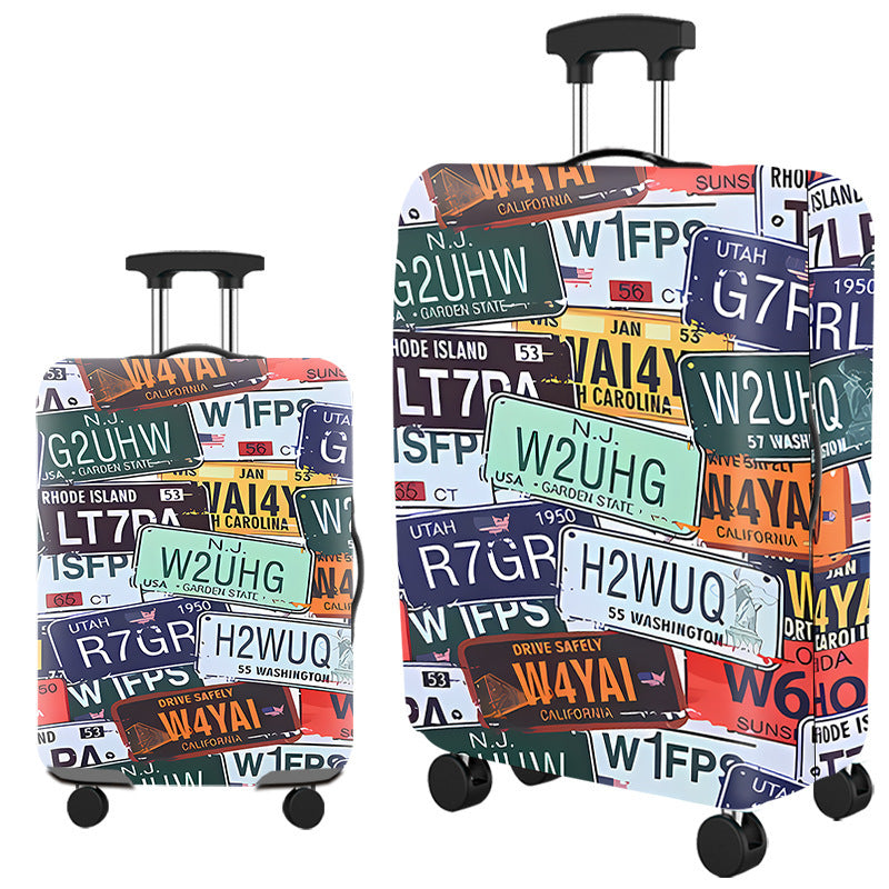 Artistic Travel Hard Shell Suitcase Kalsten
