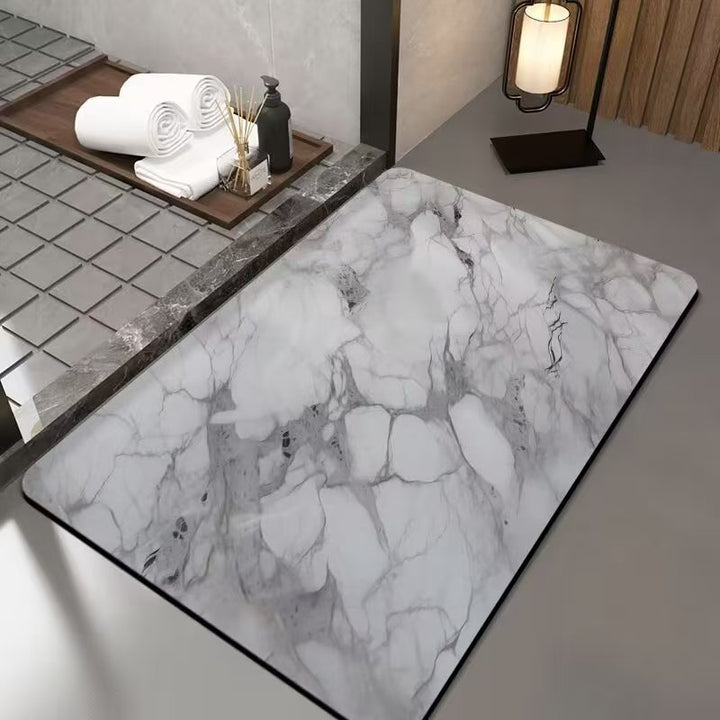 Luxurious Marble Design Bath Mat Kalsten