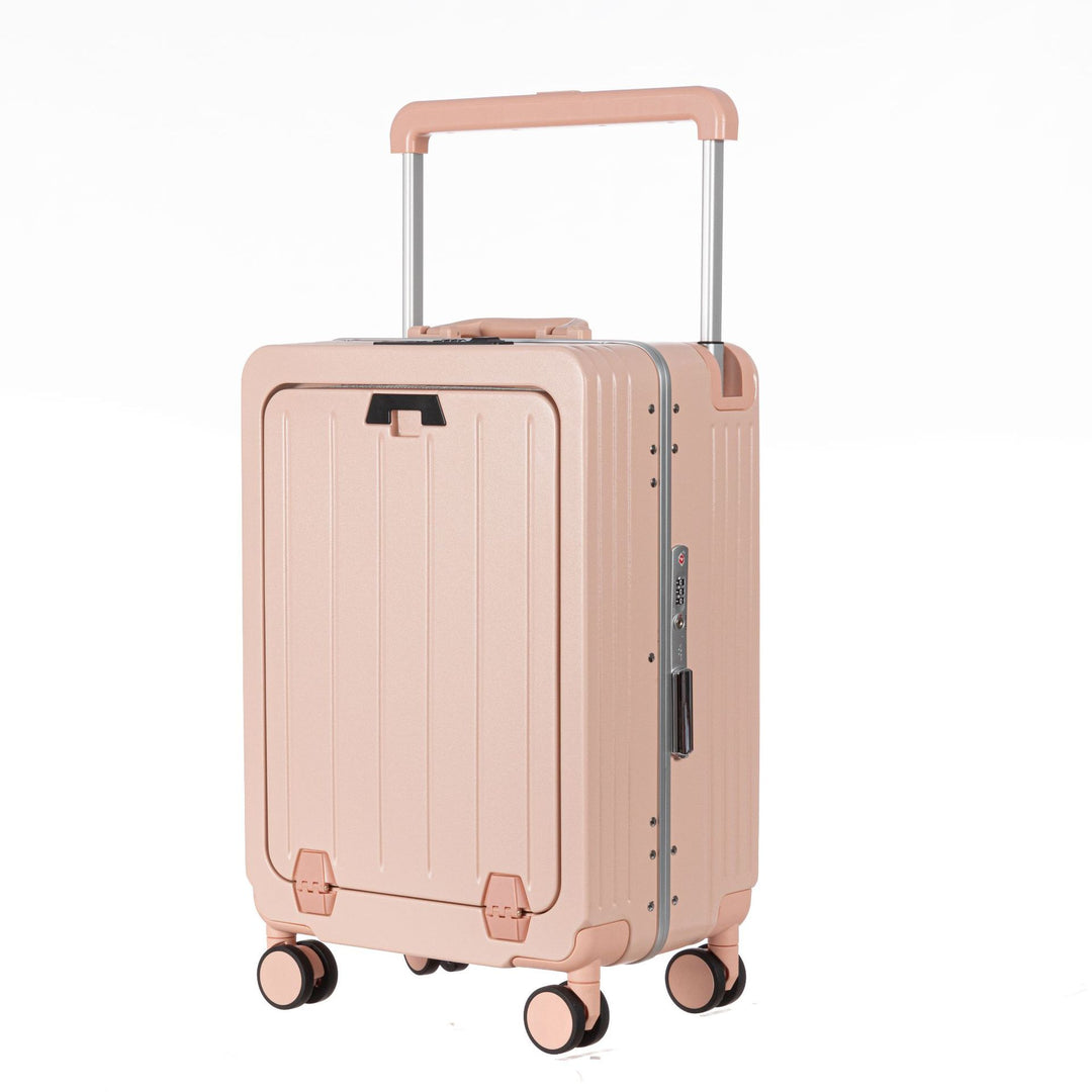 Unisex Compact Aluminum Hard Shell Carry-On Suitcase Kalsten