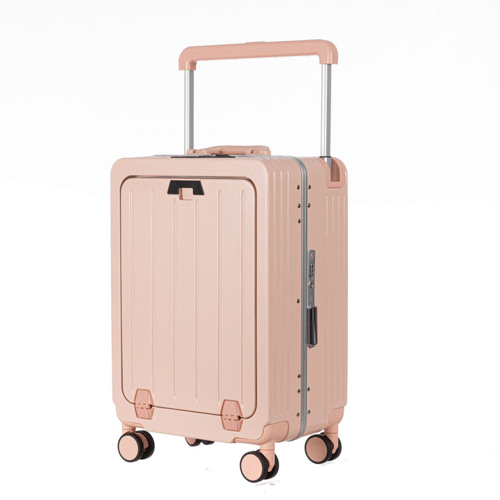Unisex Compact Aluminum Hard Shell Carry-On Suitcase Kalsten