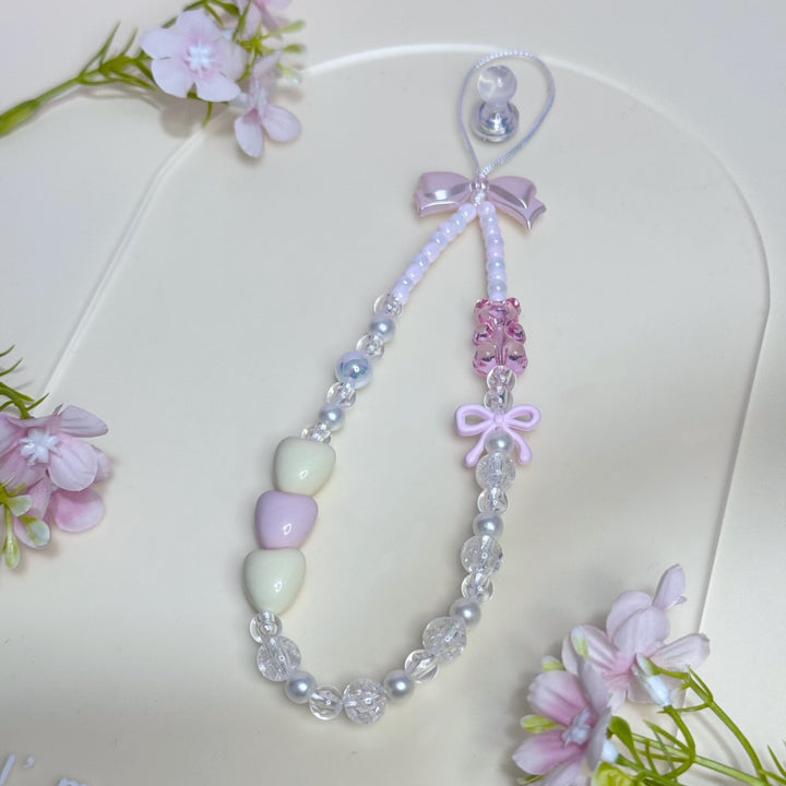 Beaded Charm Phone Strap Kalsten