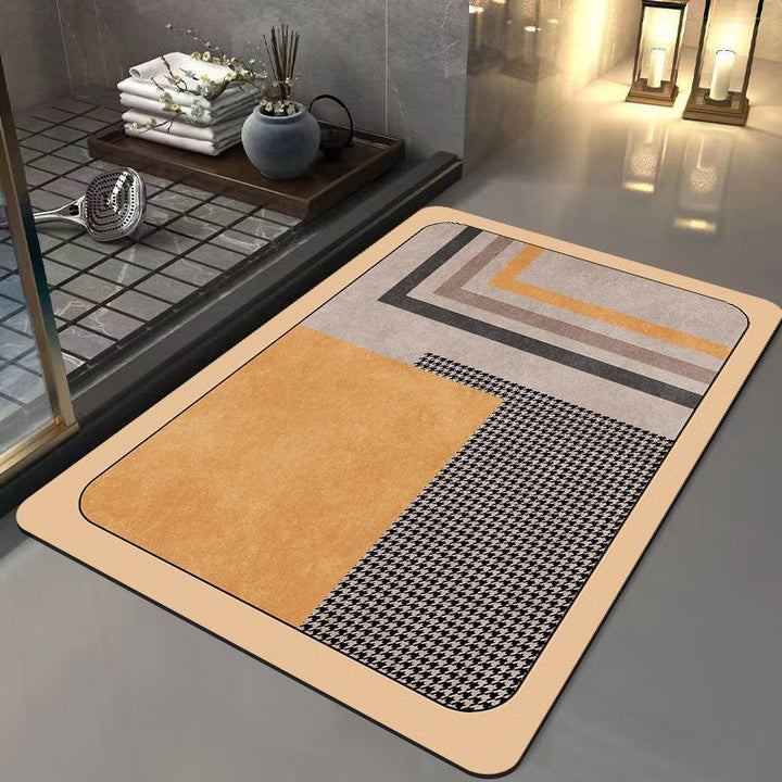 Cartoon Animal Bath Mat for Bathroom Floor Decor