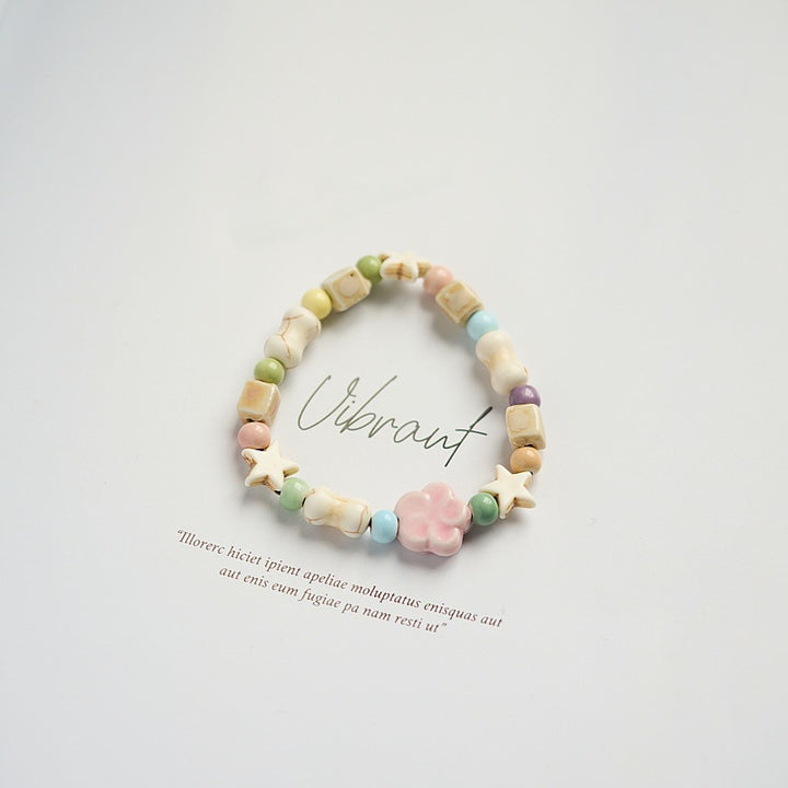 Heart-Shaped Beaded Bracelet Kalsten