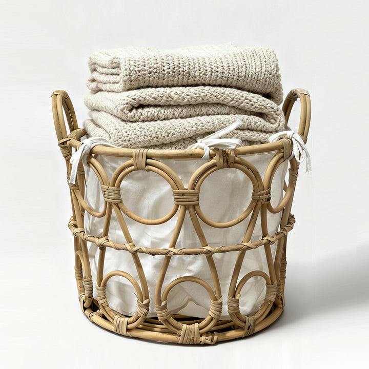 More modern braided storage basket Kalsten