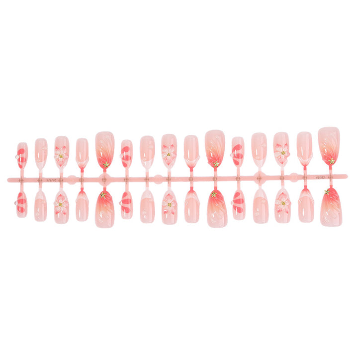 Floral Nail Art Press-On Set Kalsten