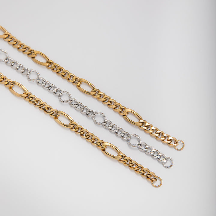 Chunky Interlocking Link Chain Necklace Kalsten