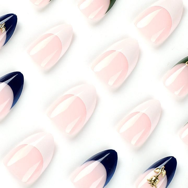 Artful Nail Tips with Glamorous Accents Kalsten