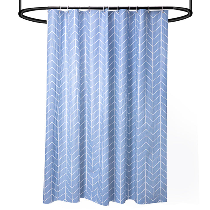 Modern Chevron Pattern Shower Curtain Kalsten