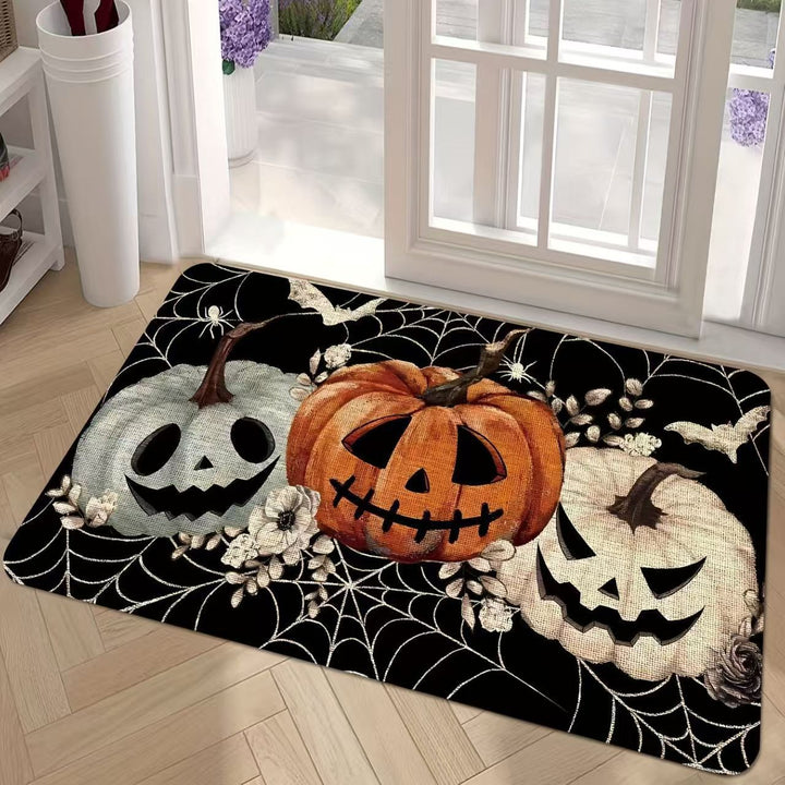 Floral Themed Welcome Mat Kalsten