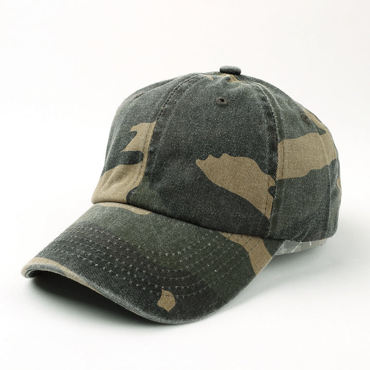 Unisex Camo Print Adjustable Baseball Cap Kalsten