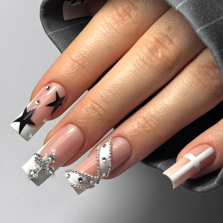 Elegant Press-On Nail Art Kit Kalsten