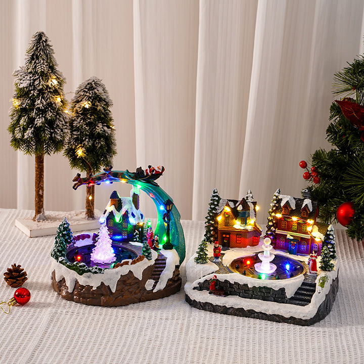 Christmas Village with Lighting Kalsten