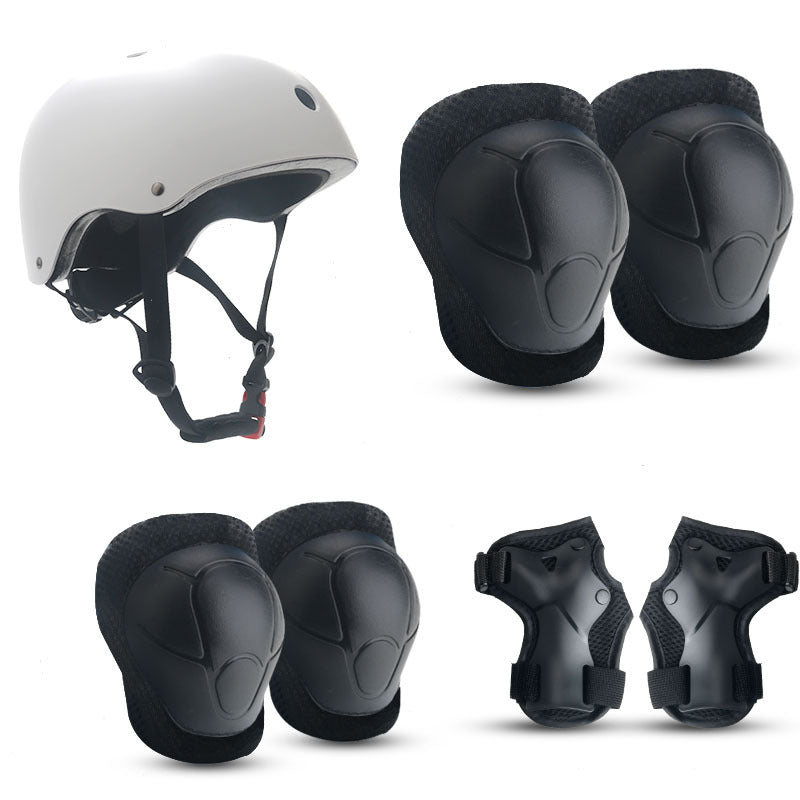 Children's Colorful Safety Helmet and Protective Gear Set Kalsten