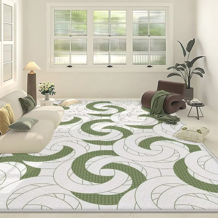 Geometric Pattern Area Rug Kalsten