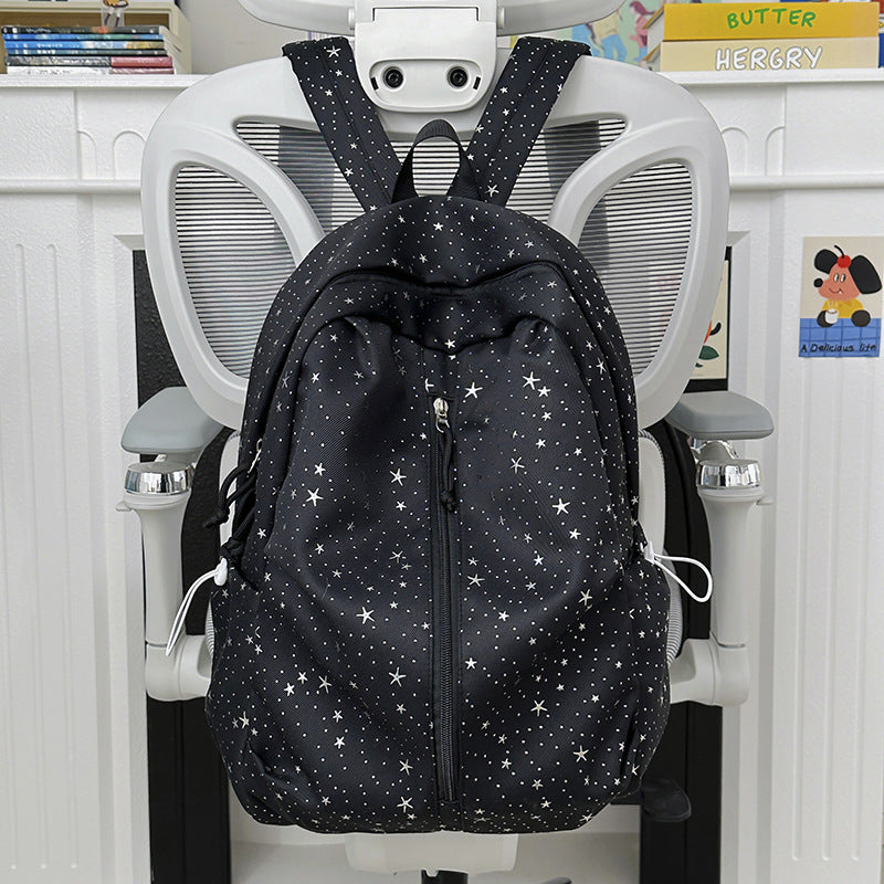 Star-Patterned Lightweight Backpack Kalsten