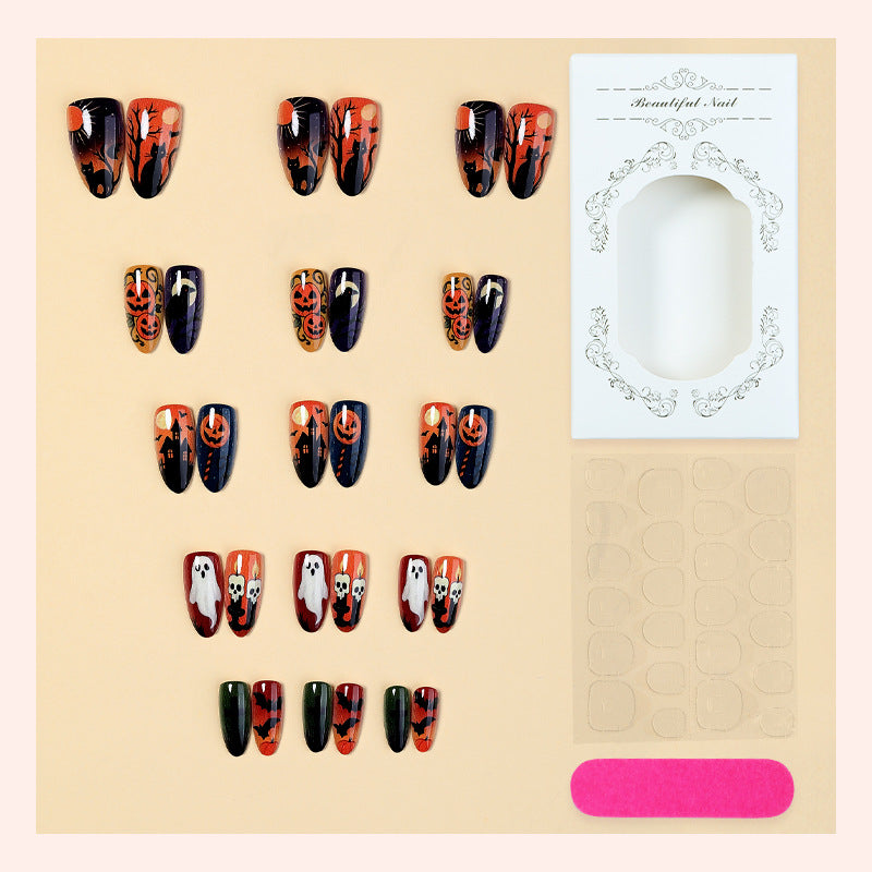 Halloween-Themed Press-On Nail Set Kalsten 1788495816