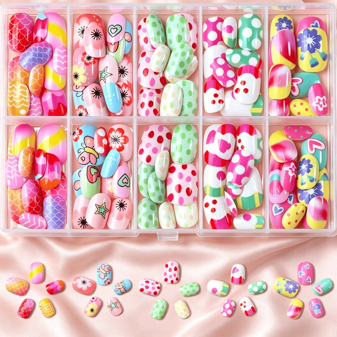 Decorative Nail Art Press-On Collection Kalsten