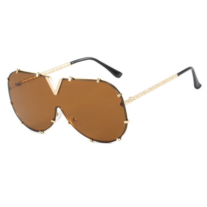 Women oversized safety glasses in modern design Kalsten