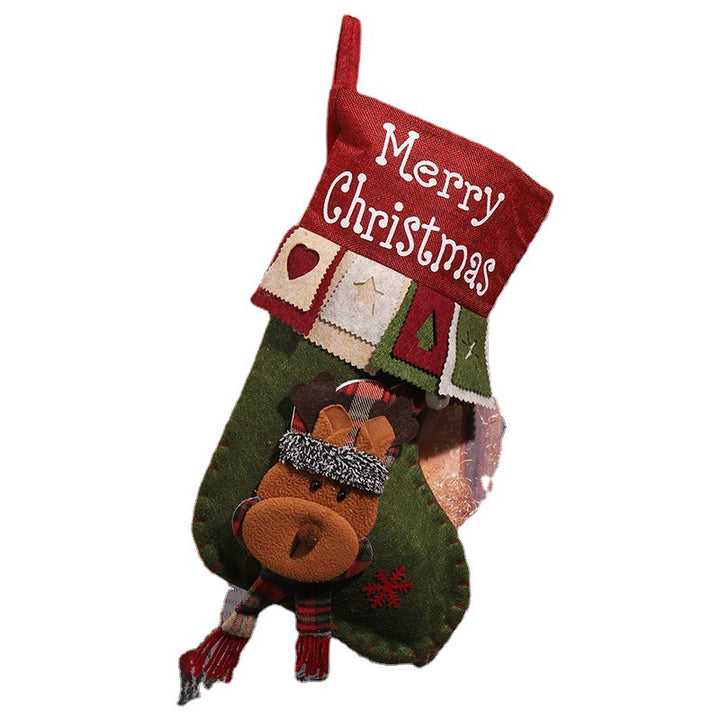 Cute Christmas stocking with reindeer motif Kalsten