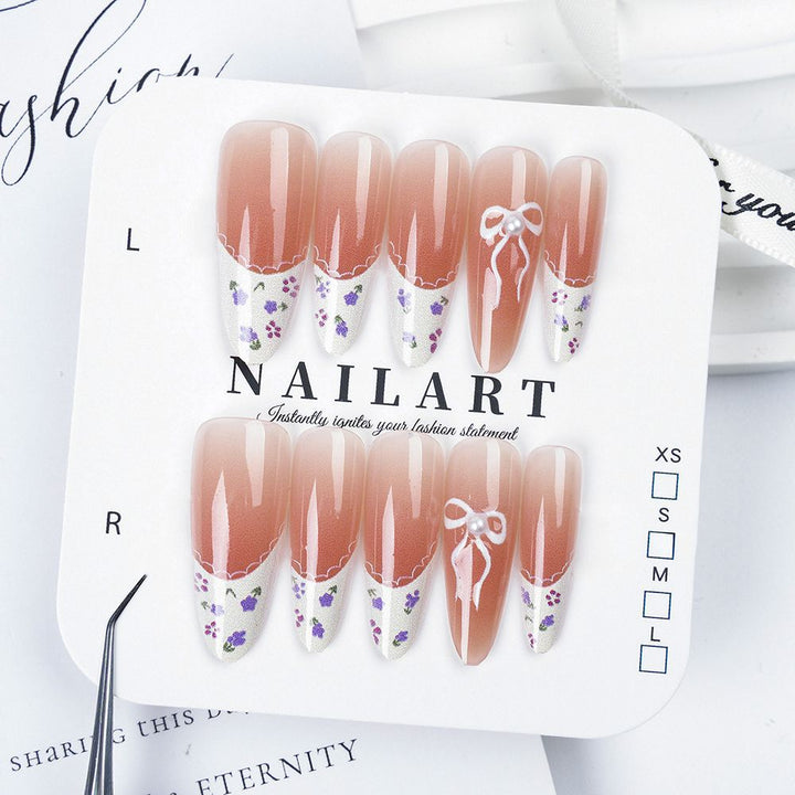Creative Thematic Press-On Nail Set Kalsten