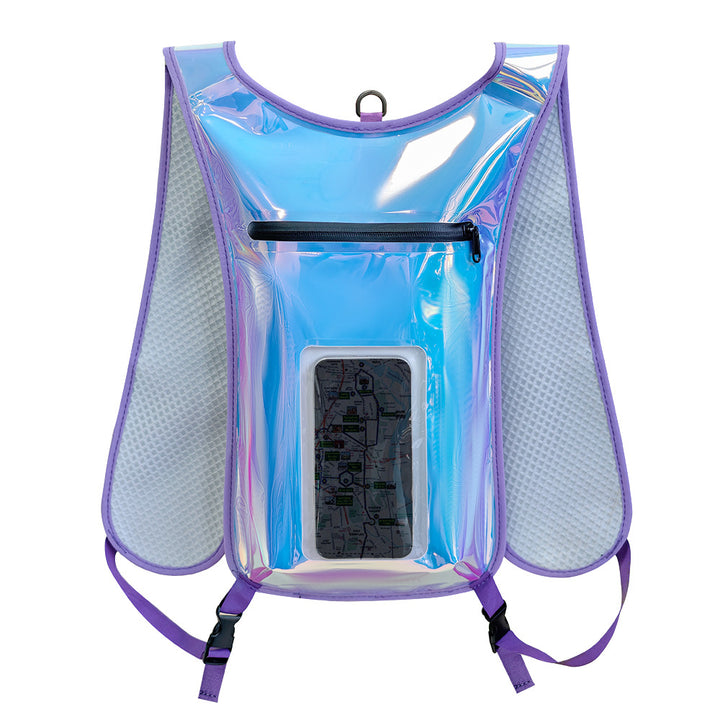 Waterproof Smartphone Backpack with Transparent Front Pocket Kalsten