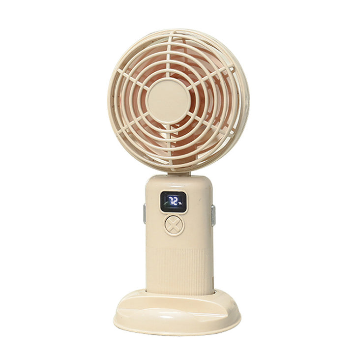 Women's Portable Mini USB Fan with LCD Display Kalsten