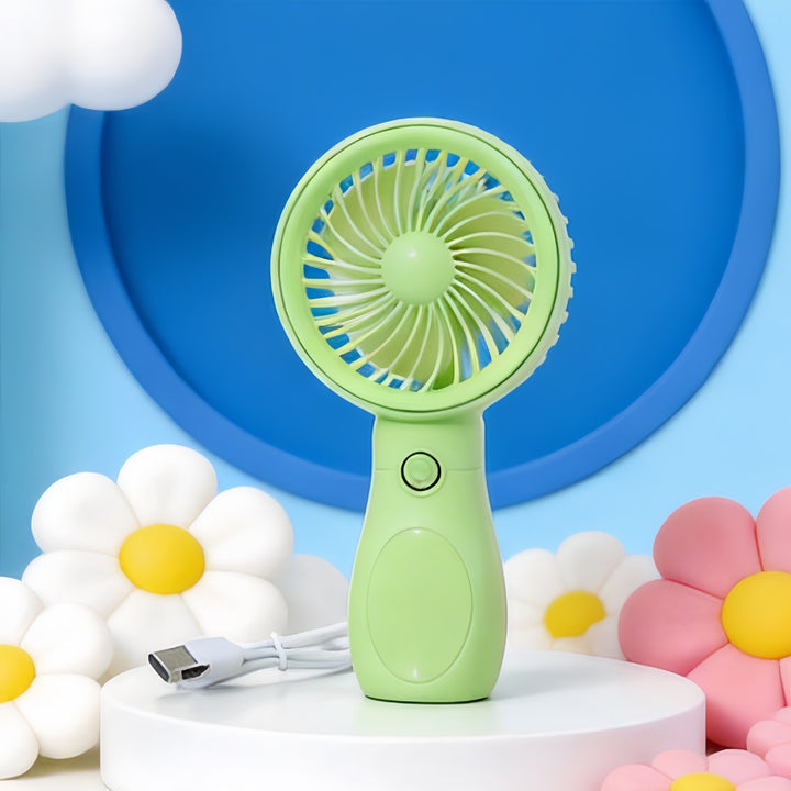 Ladies Portable Mini Hand Fan with Rechargeable USB Connection Kalsten