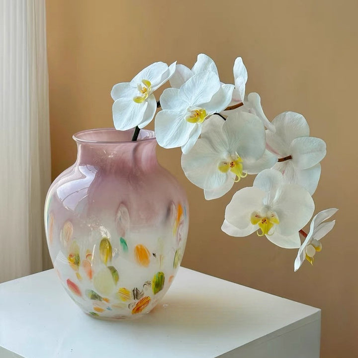 Handcrafted Artistic Glass Vase