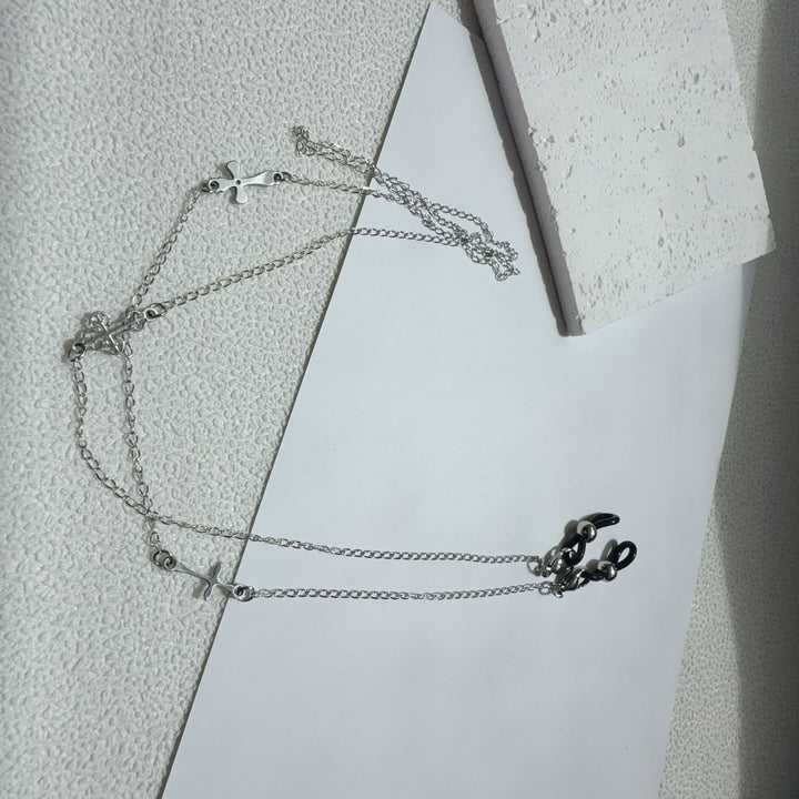Minimalist Silver Chain Necklace Kalsten