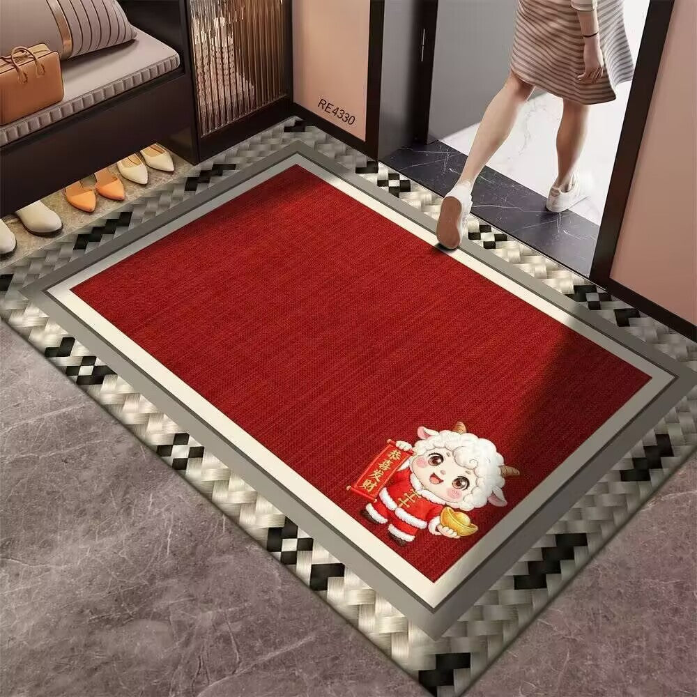 Cute Cartoon Animal Themed Area Rug