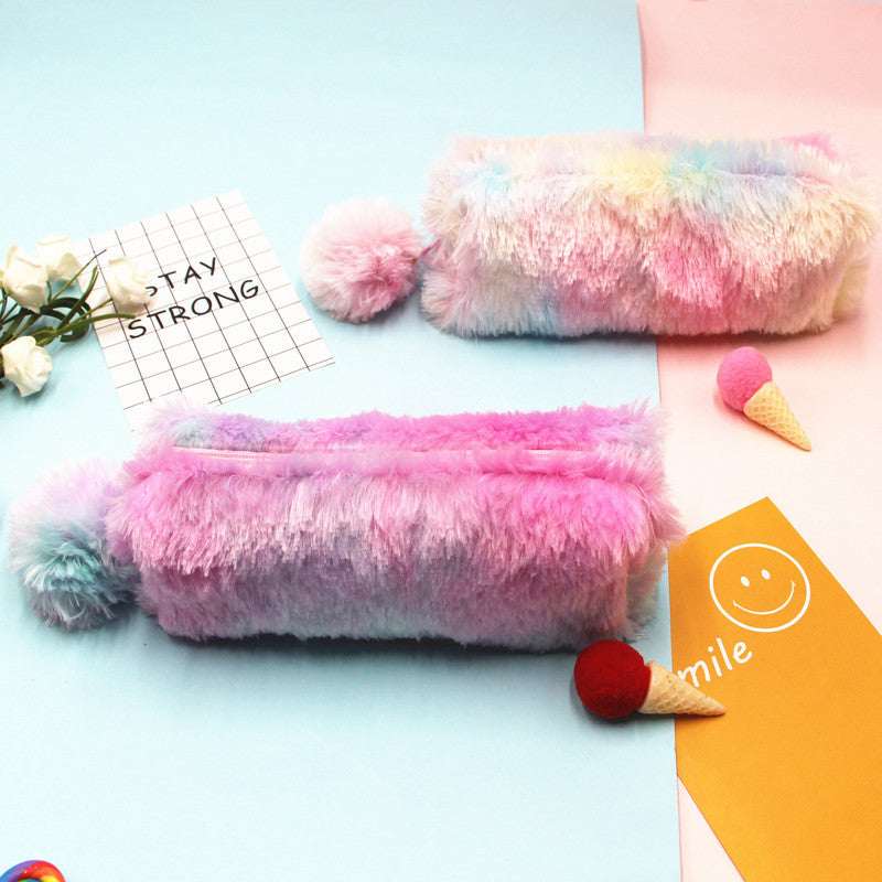 Plush Fluffy Pencil Case Kalsten