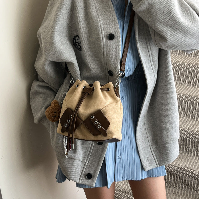 Suede Bucket Bag Kalsten