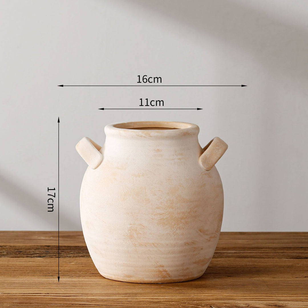 Handcrafted Decorative Ceramic Pot Kalsten