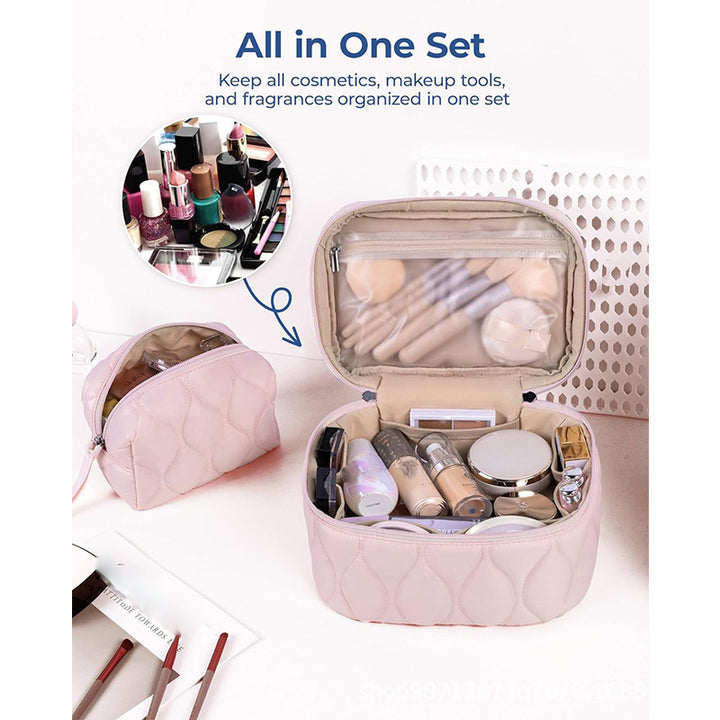 Cosmetic organizer bag with practical compartments Kalsten