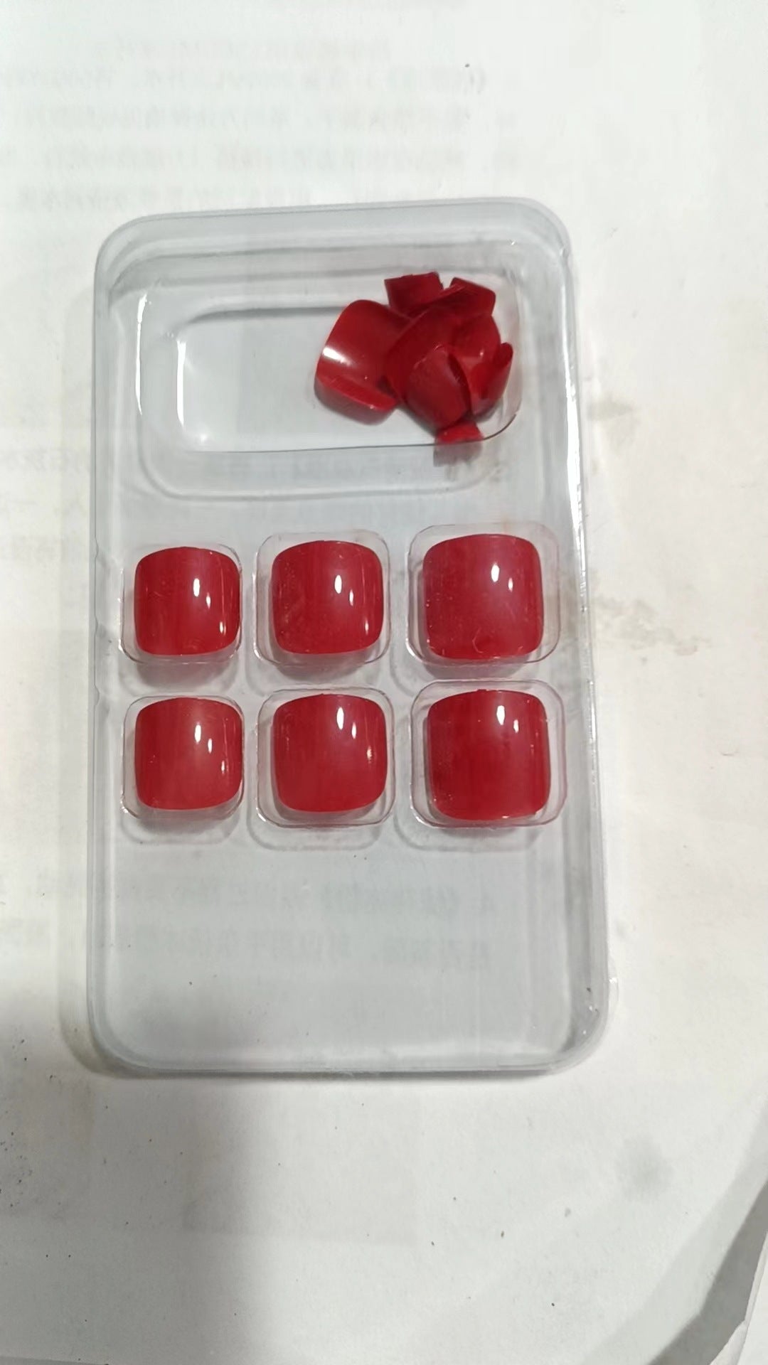 Premium Smooth Square Press-On Nail Set Kalsten
