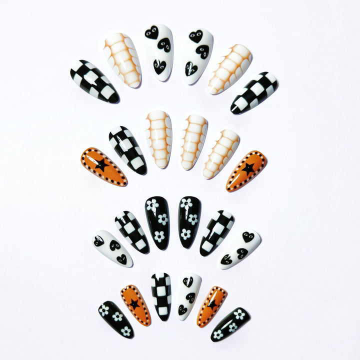 Creative Nail Art with Geometric Designs Kalsten
