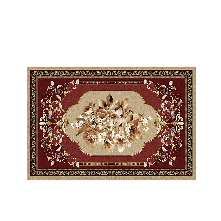 Luxurious Floral Pattern Bath Mat Kalsten