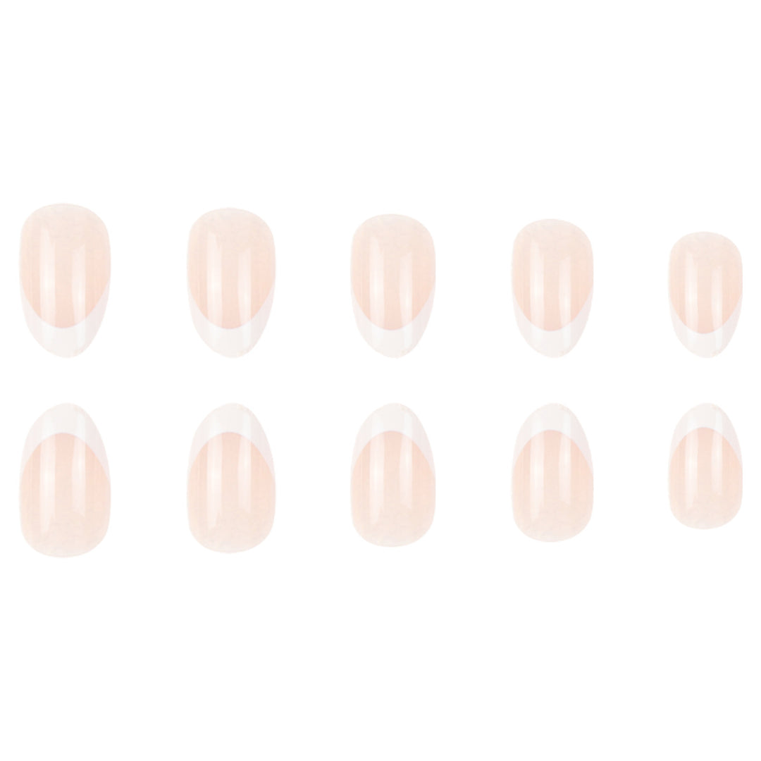 Elegant French Tip Press-On Nails Kalsten 1789085234