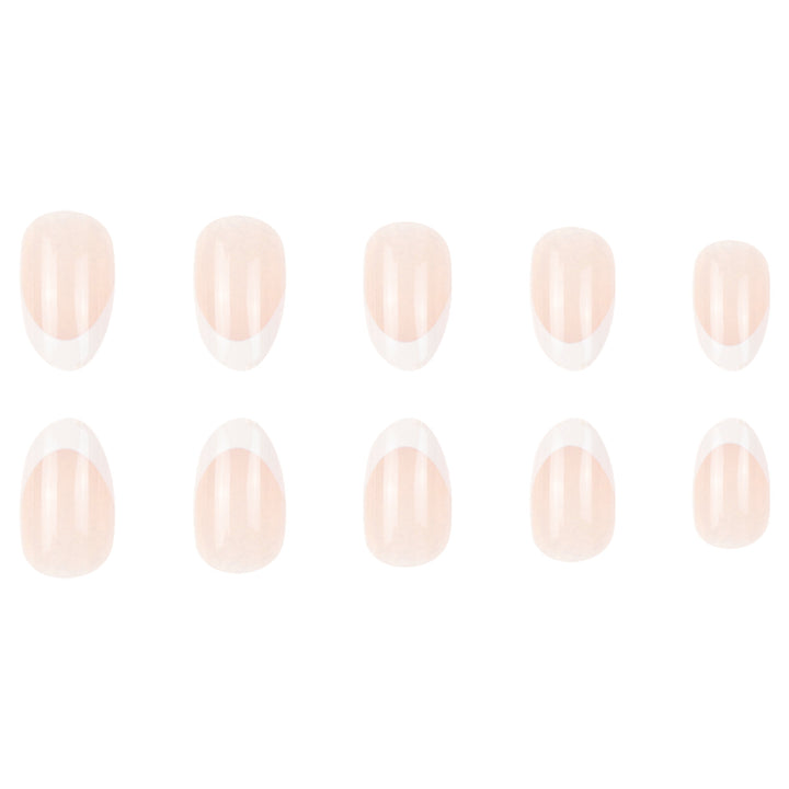 Elegant French Tip Press-On Nails Kalsten 1789085234