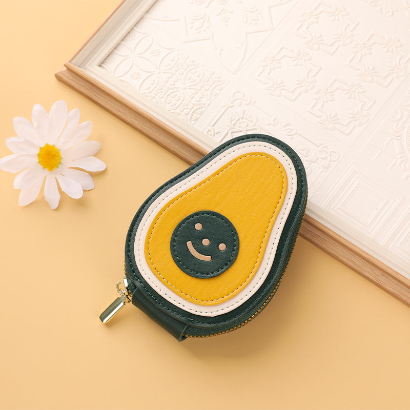 Fun Fruit-Themed Zippered Coin Purse Kalsten