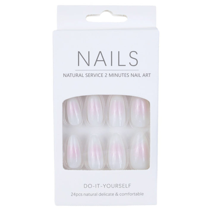 Artificial nails with elegant shine and soft gradient Kalsten