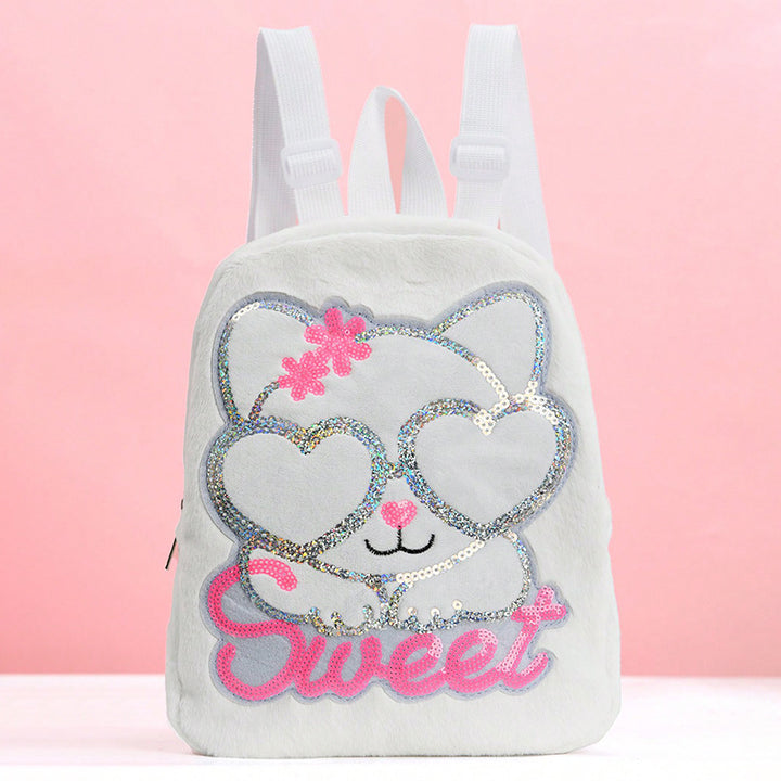 Plush backpack with animal design Kalsten