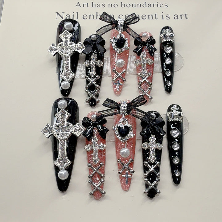Gothic Charm Nail Decoration Set