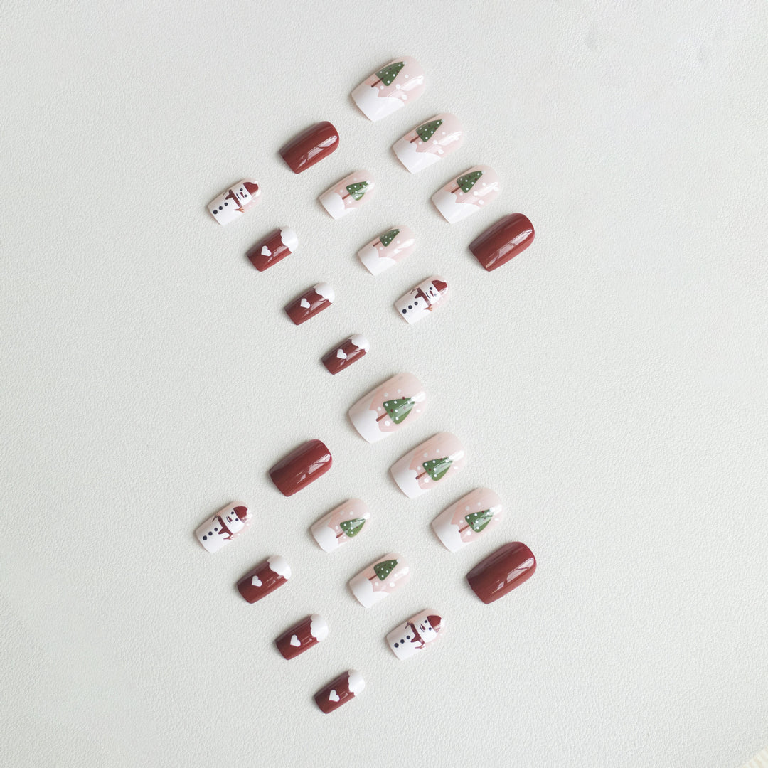 Creative Holiday-Themed Nail Art