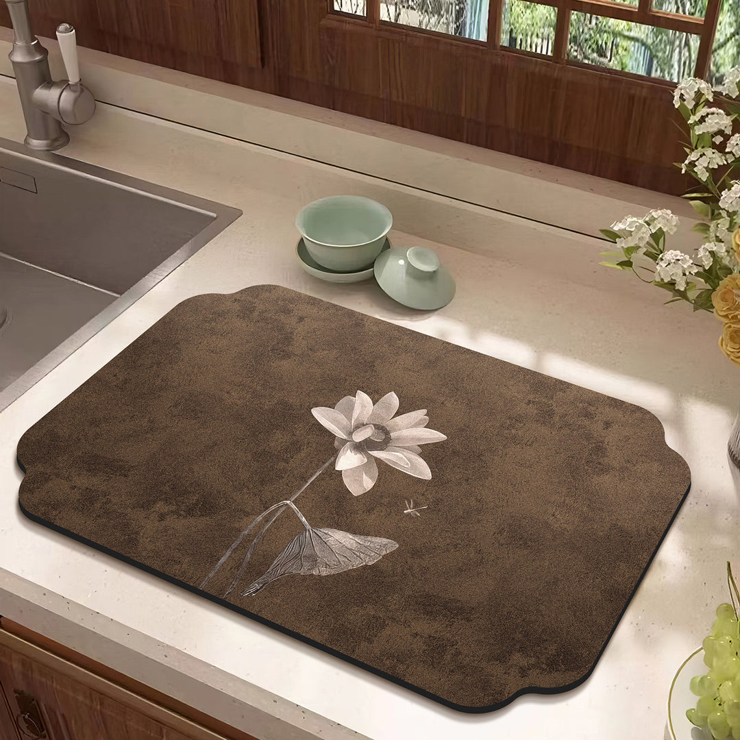 Floral Kitchen Comfort Mat